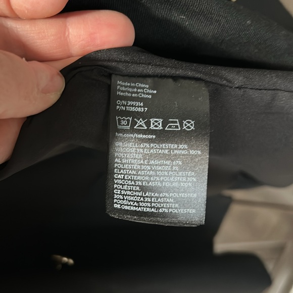 H&M Double Breasted Boyfriend Blazer - Picture 6 of 8